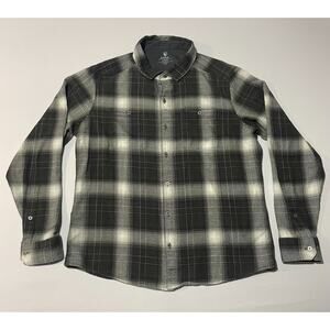 KUHL Born in The Mountains Mens Plaid Shirt Long Sleeve Button Up L Style #7373